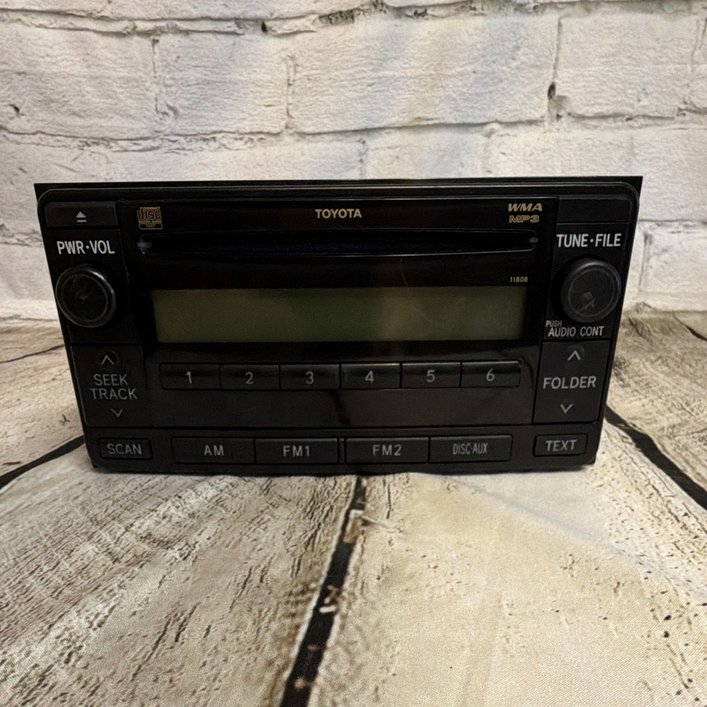 06-09 Toyota 4 Runner 4th gen OEM AM FM Radio 6 Disc CD 86120-35350